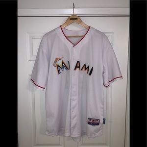 Miami Marlins Giancarlo Mike Stanton Jersey Sz 54